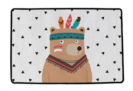 Interiérová rohožka indian bear