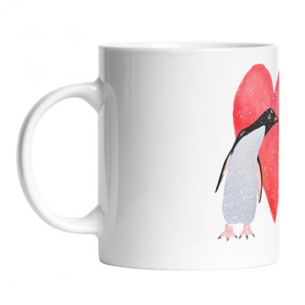 Mug penguin love