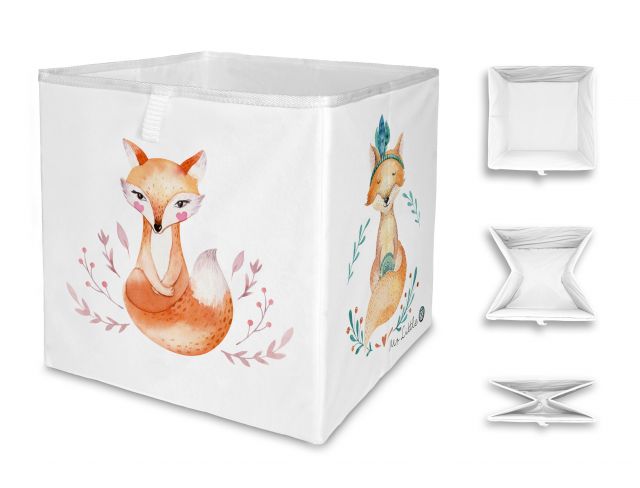 Úložná krabice mister  fox, 32x32 cm