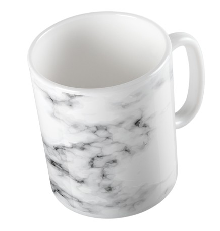 Mug touch of marble