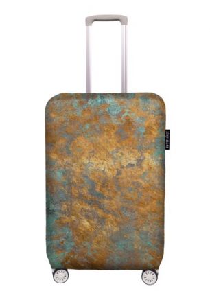 Luggage cover copper, size M