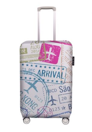Luggage cover travel abroad, size S