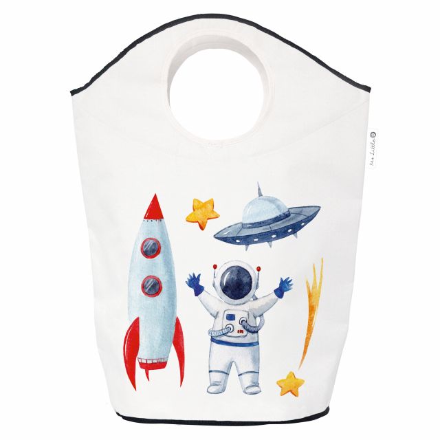Koš na prádlo a hračky let's go to space (80l)