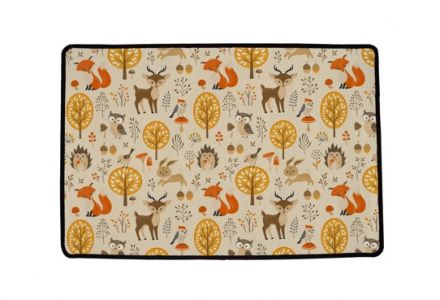 Rug multifunctional forest friends, 75 x 45 cm