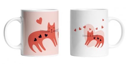 Mug set hearty kittens