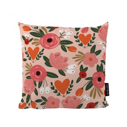 cushion love flowers