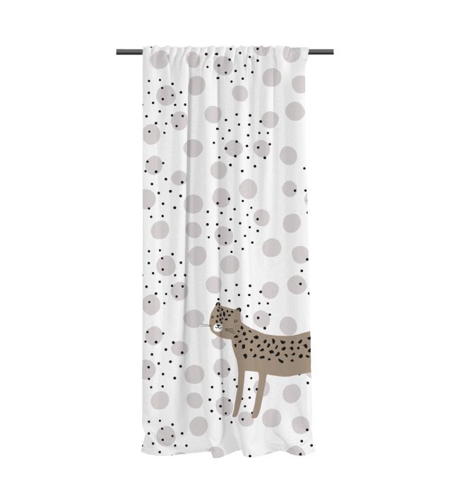 Curtain leopards 110x250cm