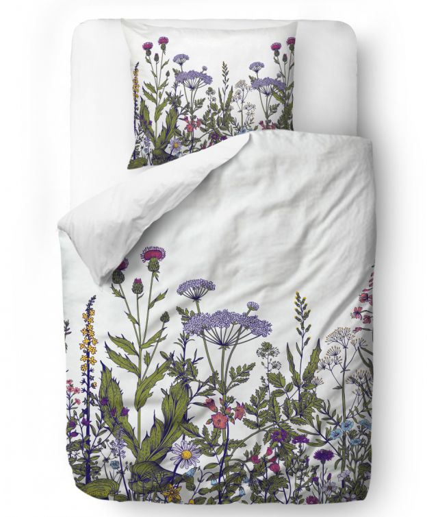 Bedding set all meadow flowers 140x220/90x70cm