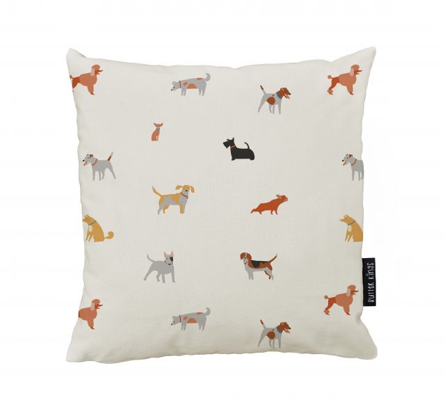 Cushion cover dog land, canvas bavlna