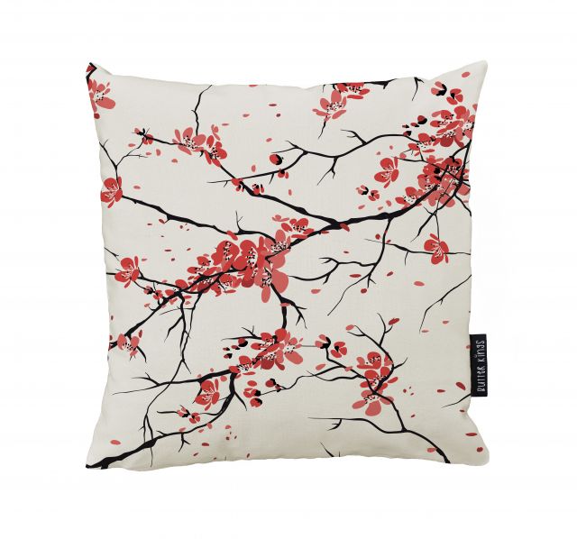 Cushion cover sakura, canvas cotton