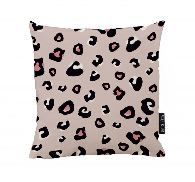 Cushion cover leopard dots, canvas cotton