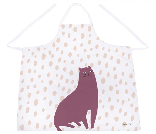 Apron in love with cats