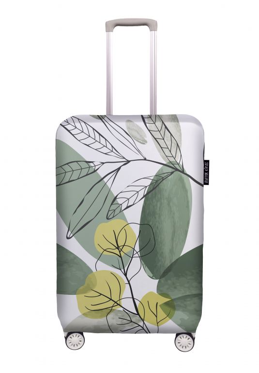 Luggage cover shades of green, size S