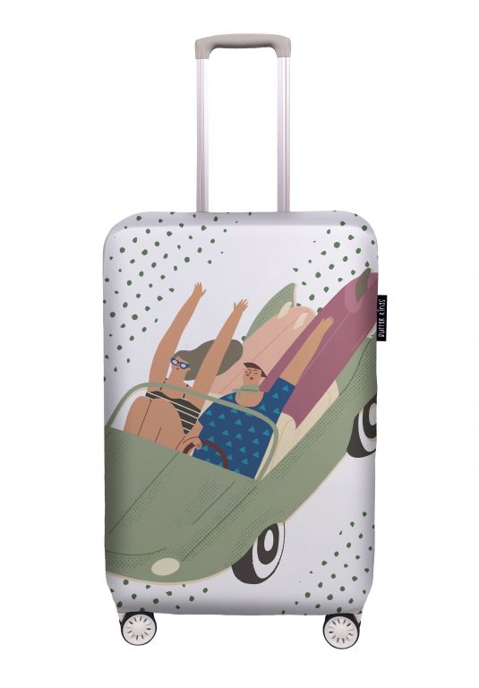 Luggage cover lets go, size S