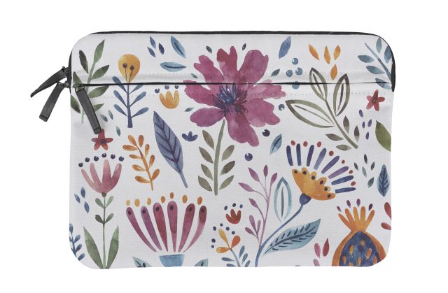 Laptop cover meadow in spring, 35x25cm