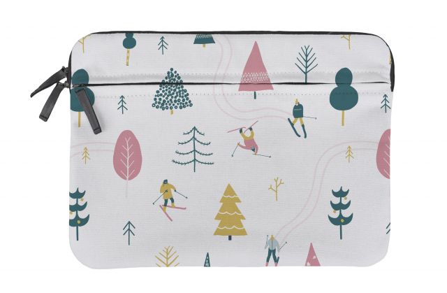 Laptop cover skiing, 35x25cm