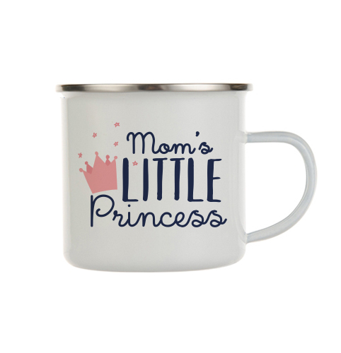 Enamel mug moms little princess