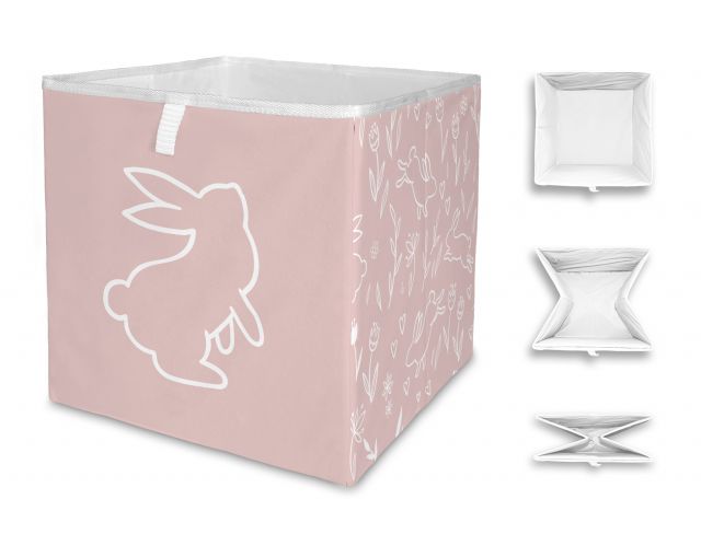 Storage box sweet bunnies, 32x32 cm
