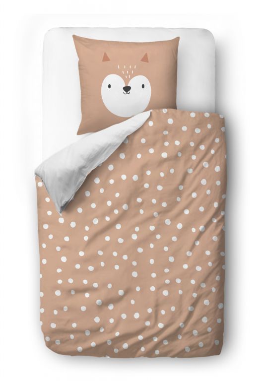 Bedding set dots from the forest 140x200/90x70cm