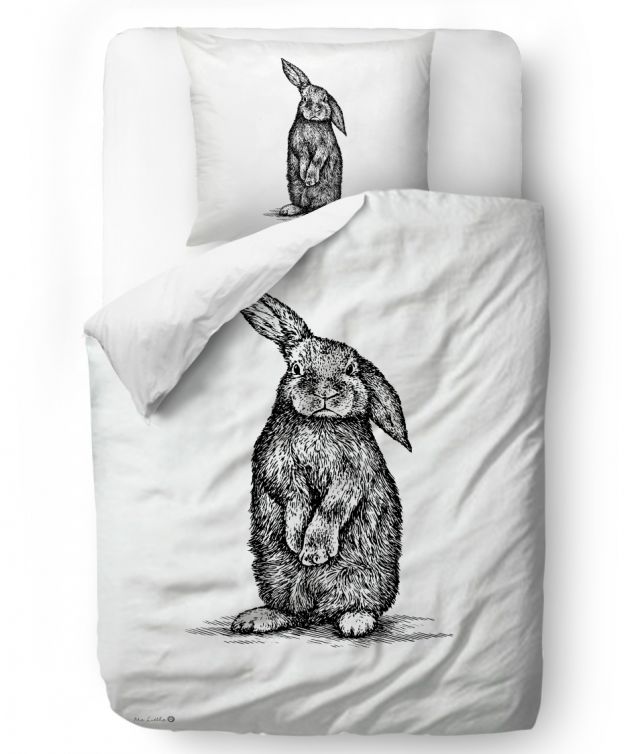 Bedding set little rabbit 155x200/90x70cm