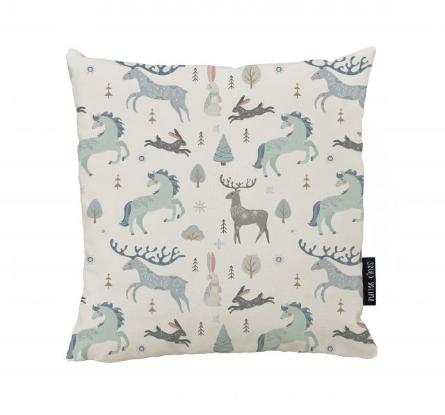 Cushion cover gentle creatures