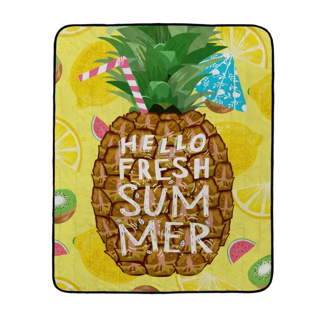 Picknick-Decke fresh pineapple
