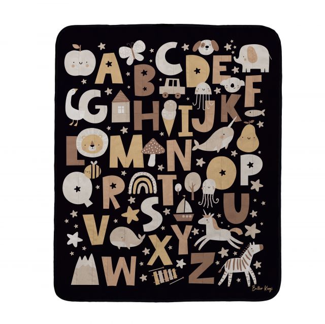 Picnic blanket abeceda for kids
