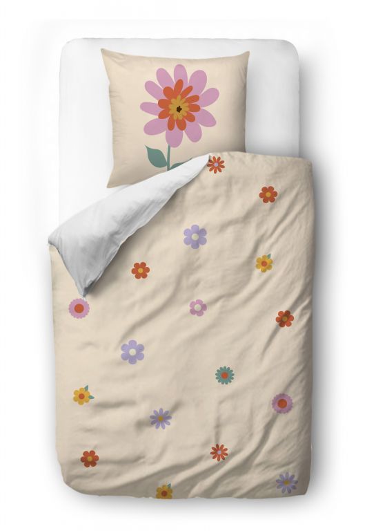 Bedding set cute little flower, 200x200/90x70cm