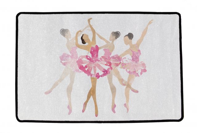 Kinderteppich multifunktional four balerinas
