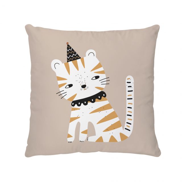 Cushion cover little tiger, cotton