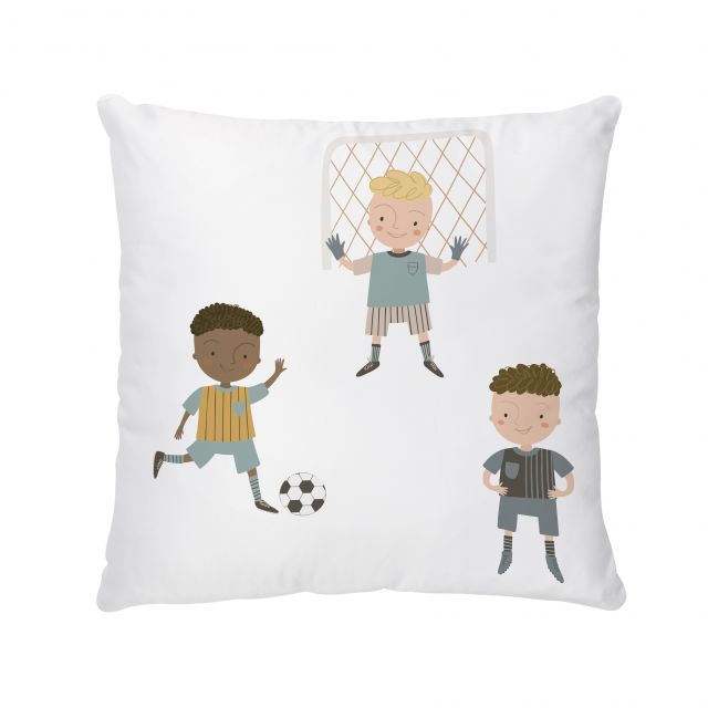 Cushion cover soccer, cotton