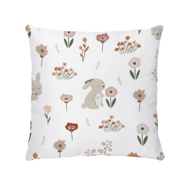 Cushion cover little bunny, cotton