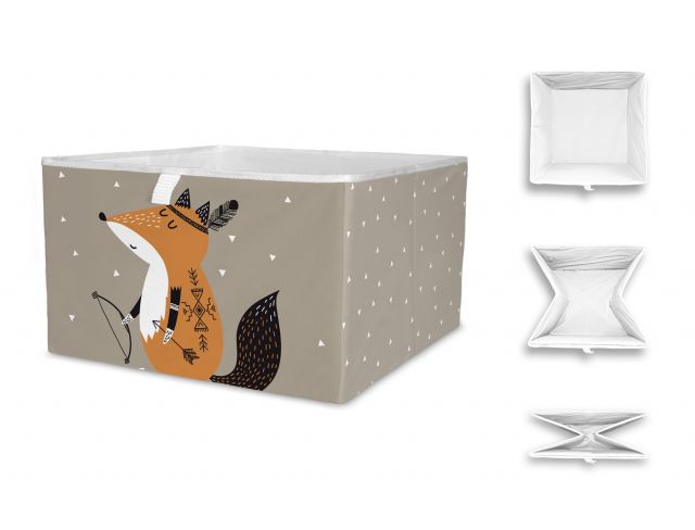 Storage box brave fox, 32x20cm