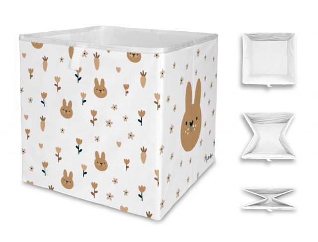 Úložná krabice sweet bunnies, 32x32cm