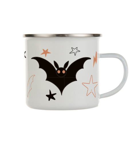 Emaille-Becher flying bats