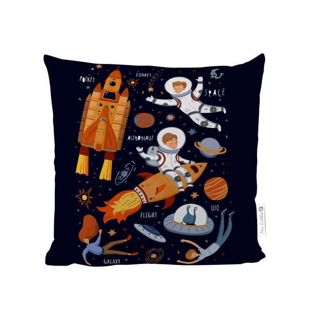 Cushion Cotton space adventure