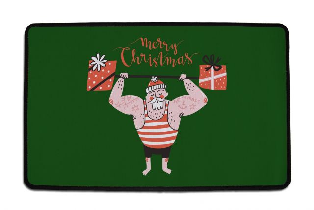 Fußmatten training Santa, 75 x 45 cm