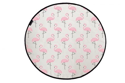 rug canva amazing flamingos