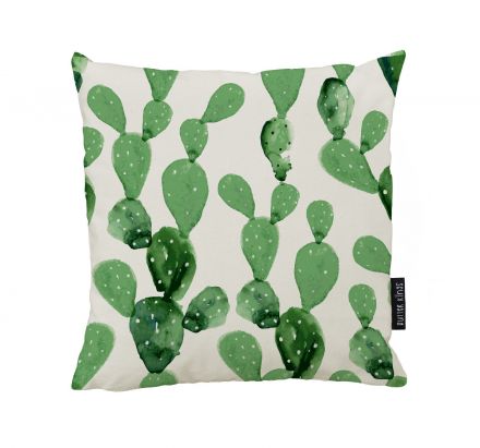 Cushion cover cactus watercolour