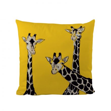 Kissenbezug friendly giraffes, mikrofaser