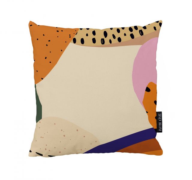 Cushion cover abstract landscape