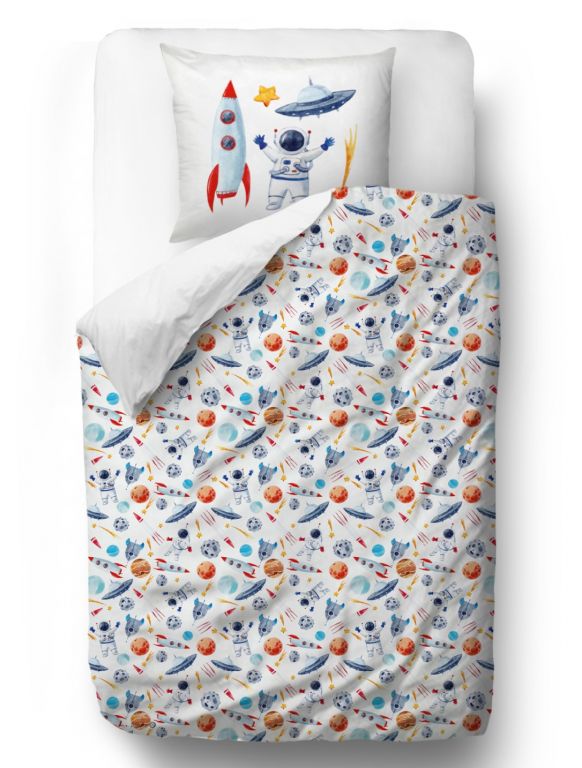 Bedding set let's go to space