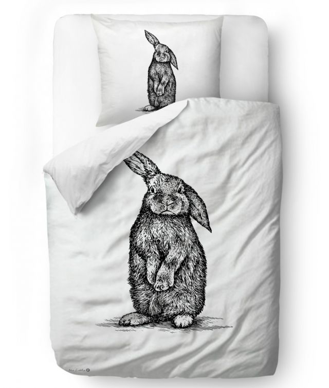 Bedding set little rabbit 140x200/90x70cm