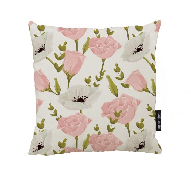 Cushion cover soft roses
