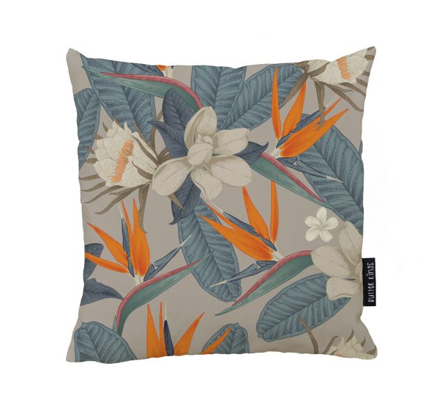 Cushion cover exotic wallpaper