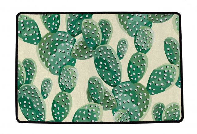 Fußmatten cactus home, 90 x 60 cm