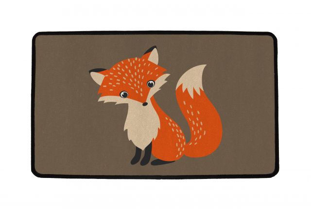 Rug multifunctional forest fox, 60x40cm