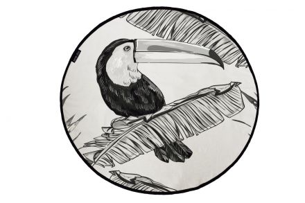 Canva rug toucan