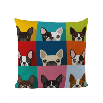 Cushion cover which frenchie