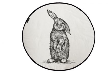 Canvas rug little rabbit